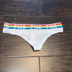 NWT PINK thong